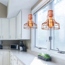 Axyaa Rose Gold LED Pendant Light for Kitchen Living Room