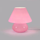 Nordic Glass Desk Lamp by Axyaa: Colorful LED Table Light for Bedroom