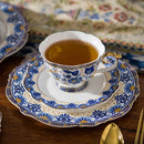 Axya Gold Bone Coffee Cups Set, Hand-painted Luxury Tea Cup