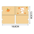 Axyaa Cartoon Mask Storage Organizer Case for Students and Adults