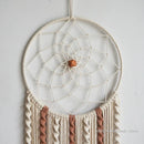 Axyaa Macrame Dream Catcher Wall Hanging Decor Tassel Art Nordic Home Boho Room