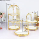 Axya Two-Tier Ceramic and Metal Cake Stand Display Tray