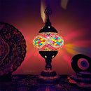 Axyaa E14 Glass Mosaic Table Lamp - Mediterranean Turkish Style