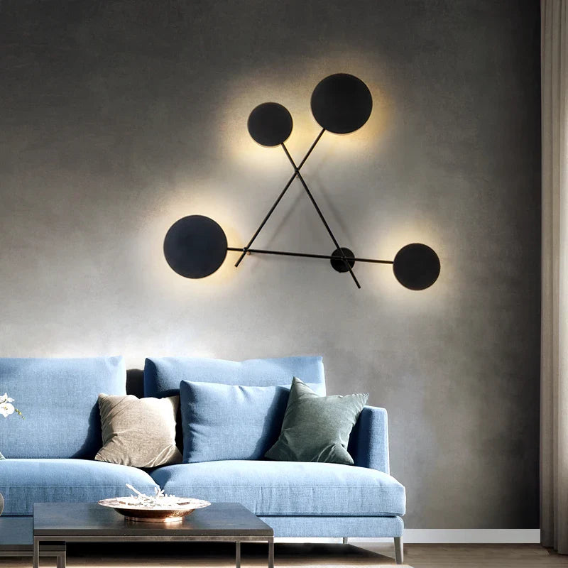 Axyaa Rotating LED Wall Sconce with Switch: Adjustable Stair Light for Hallway