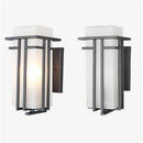 Axyaa Outdoor Wall Lantern Security Light for Entryways, Yards, and Front Porch