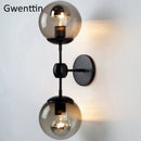 Axyaa Glass Beads LED Wall Sconces for Modern Home Deco Living Room and Bedroom