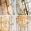 Axyaa Crystal Wall Sconce Lamp: Modern Light Luxury for Living Room, Bedroom, Study