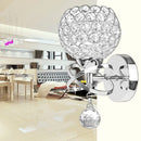 Axya Crystal Bedside Wall Lamp for Home Living Room Bedroom Decor
