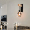 Artistic Metal Iron Wall Lamp for Bedroom, Living Room, Restaurant, Bar by Axyaa