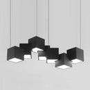 Axyaa Magic Cube LED Pendant Light for Dining Room Living Room - Samsarah Lighting