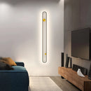 Axya LED Wall Lamp Black Acrylic Bedroom Living Room Kitchen Light