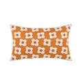 Axyaa Floral Cushion Cover - Pink Purple Yellow Green Pillow for Living Room Bed Sofa