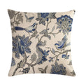 Axyaa Bird Print Cotton Linen Cushion Cover 45X45cm