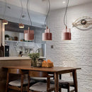 Axyaa Geometric Cement LED Pendant Lamp