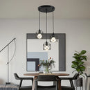 Axyaa Iron Frame Pendant Light for Kitchen Dining Room Living Room
