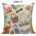 Axyaa Ocean Life Pillow Covers for Home Decor