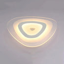 Axyaa Triangle LED Ceiling Lights - Modern Acrylic Lamparas de Techo Fixtures