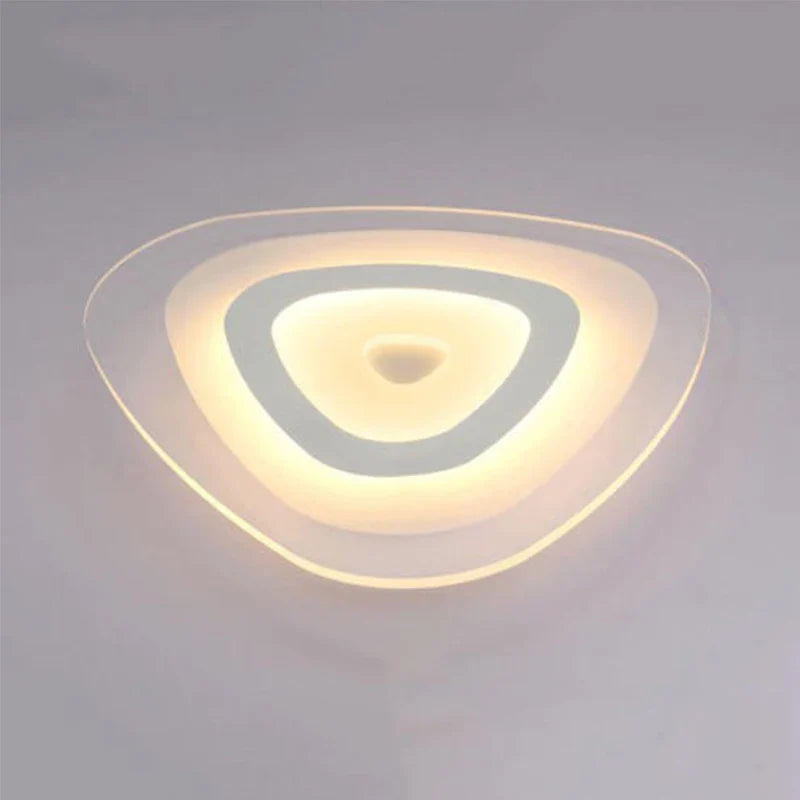 Axyaa Triangle LED Ceiling Lights - Modern Acrylic Lamparas de Techo Fixtures