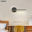 Axya 7w12w LED Wall Lamps for Reading, White/Black, Indoor Home Decoration