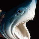 Axya Ceramic Shark Sculpture Ashtray & Key Storage Box Desktop Decoration Gift