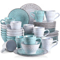 Axyaa Vancasso Vine 16-Piece Stoneware Dinner Set for 12 Person