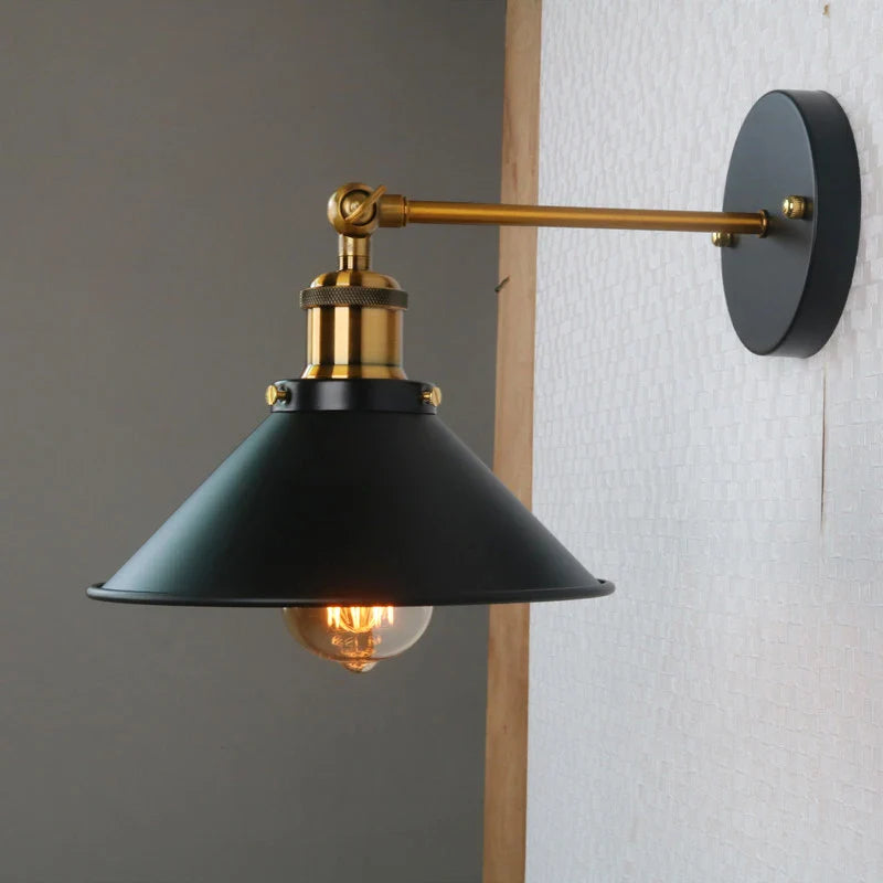 Axyaa Retro Industrial Wall Lamp for Corridor, Staircase, Restaurant, and Bar