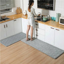 Memory Foam Bath Mat by Axyaa | Super Absorbent Bathroom Rug | Soft & Quick Dry