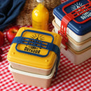 Axyaa 3-Layer Large Capacity Lunch Box for Office Worker and Picnic