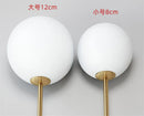 Nordic Gold Pendant Light by Axyaa – Modern Glass Ball Hanging Lamp