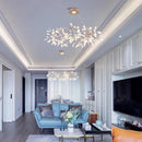 Axyaa Modern LED Pendant Chandelier for Living Room and Kitchen