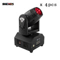 Axyaa Mini 10W RGBW LED Moving Head Light for Stage and DJ Events
