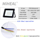 Axyaa 100W IP68 Waterproof LED Flood Light for Outdoor Garden Projector Lighting