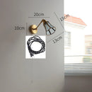 Axyaa Green Glass LED Wall Lights with Pull Chain Switch, Up and Down Adjustable