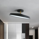 Axyaa Nordic LED Ceiling Light | Modern Round Aluminum Designer Lamp