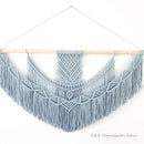 Axyaa Hand Woven Macrame Wall Hanging Tapestry - Bohemian Home Decor