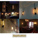 Axyaa Vintage Industrial Wall Sconce Lamp 8W LED Bedside Light