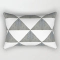 Axyaa Rectangle Lumbar Cushion Cover for Home Sofa Decoration