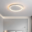 Axyaa Modern Minimalist Round LED Ceiling Lamp for Living Room, Study, Dining, and Bedroom
