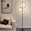 Axya Modern LED Floor Lamp for Living Dining Bedroom Study Room Lighting