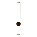 Axya Copper Wall Lamp: Modern Light Luxury for Bedroom, Hotel, Villa