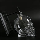 Axya Skull Glass Wall Lamp - Modern Industrial Vintage LED Sconce Light