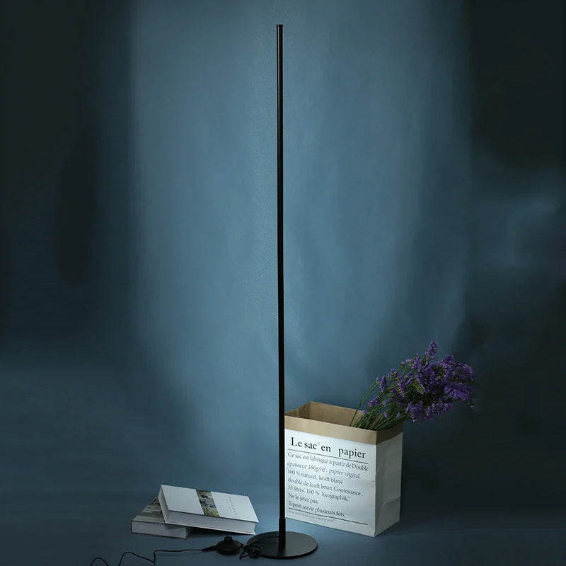 Axyaa Nordic Modern LED Floor Lamp for Stylish Living Spaces.