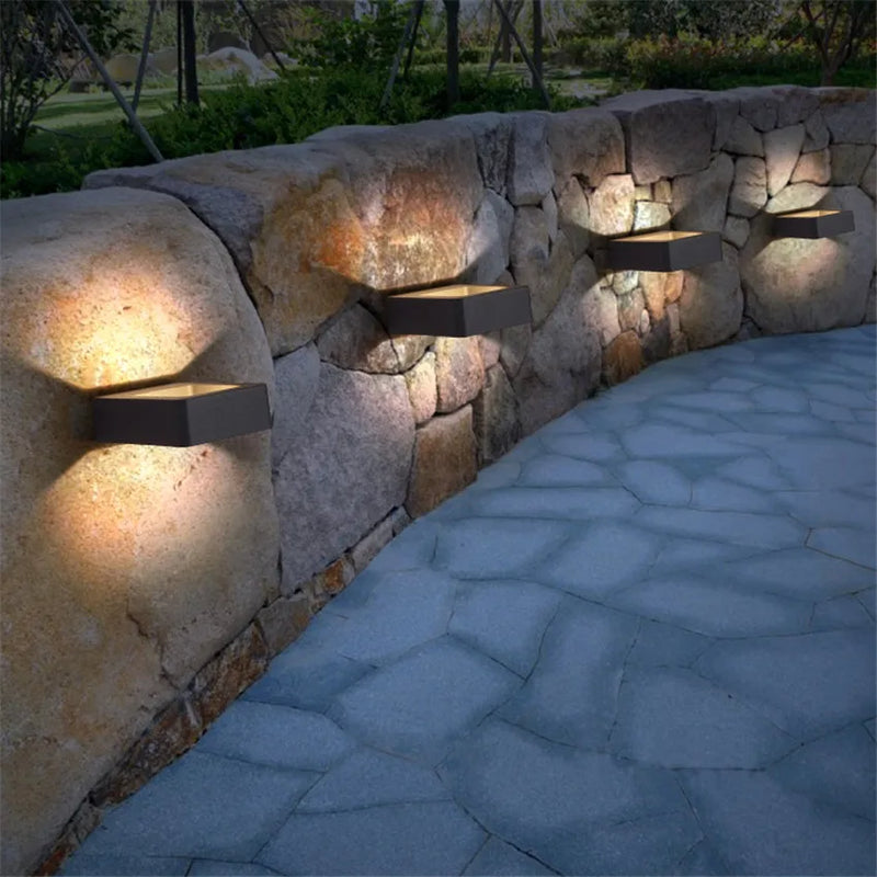 Axyaa Waterproof LED Outdoor Porch Garden Lamp for Modern Indoor Living Room Lighting