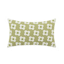 Axyaa Floral Cushion Cover - Pink Purple Yellow Green Pillow for Living Room Bed Sofa