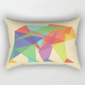 Axyaa Velvet Lumbar Pillow Cover for Sofa and Bedroom