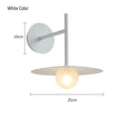 Axyaa Glass Ball Wall Lamp: Scandinavian Minimalist Home Decor Bedroom Light