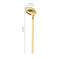 Axyaa Stainless Steel Cooking Utensils Set with Wooden Handle