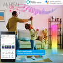 Axyaa RGB Smart LED Floor Lamp for Bedroom Decoration and Indoor Lighting