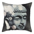 Buddha Pattern Throw Pillow Cover by Axyaa for Home, Car, Sofa Décor