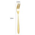 Stainless Steel Cake Divider Spoon Fork Set by Axyaa